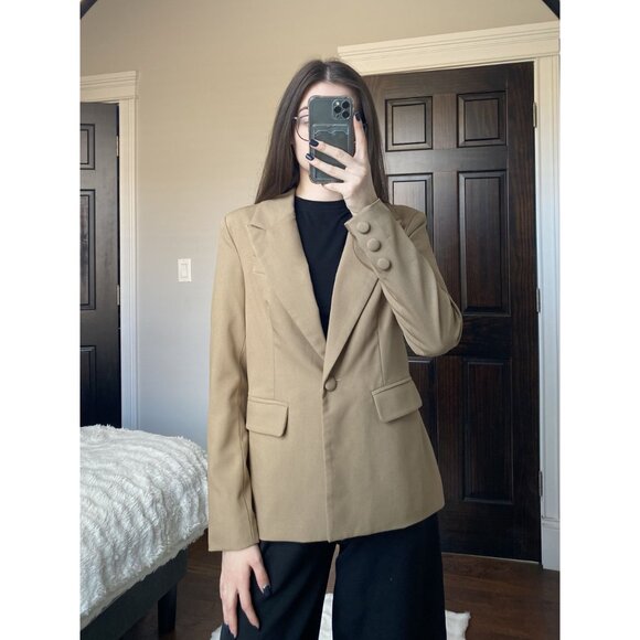 Brown Peak Avec Le Filles Blazer Size Small - Picture 4 of 9